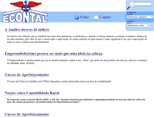 Tablet Screenshot of econtal.com.br